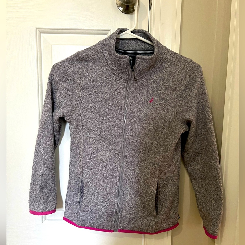 Nautica girls sweater jacket